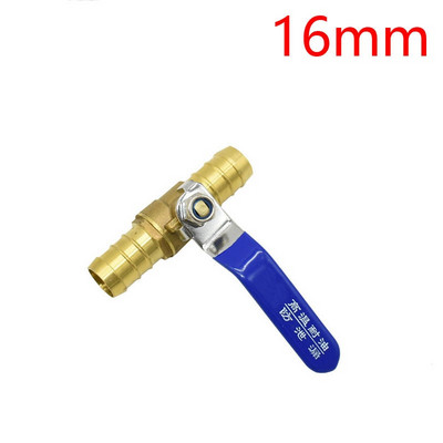 16 mm-es 19 mm-es levegő víztömlő szelep egyenes testű kerti csap Kerti öntözés Barb vízáramlás szabályozó szelep 1db