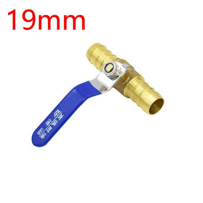 16 mm-es 19 mm-es levegő víztömlő szelep egyenes testű kerti csap Kerti öntözés Barb vízáramlás szabályozó szelep 1db