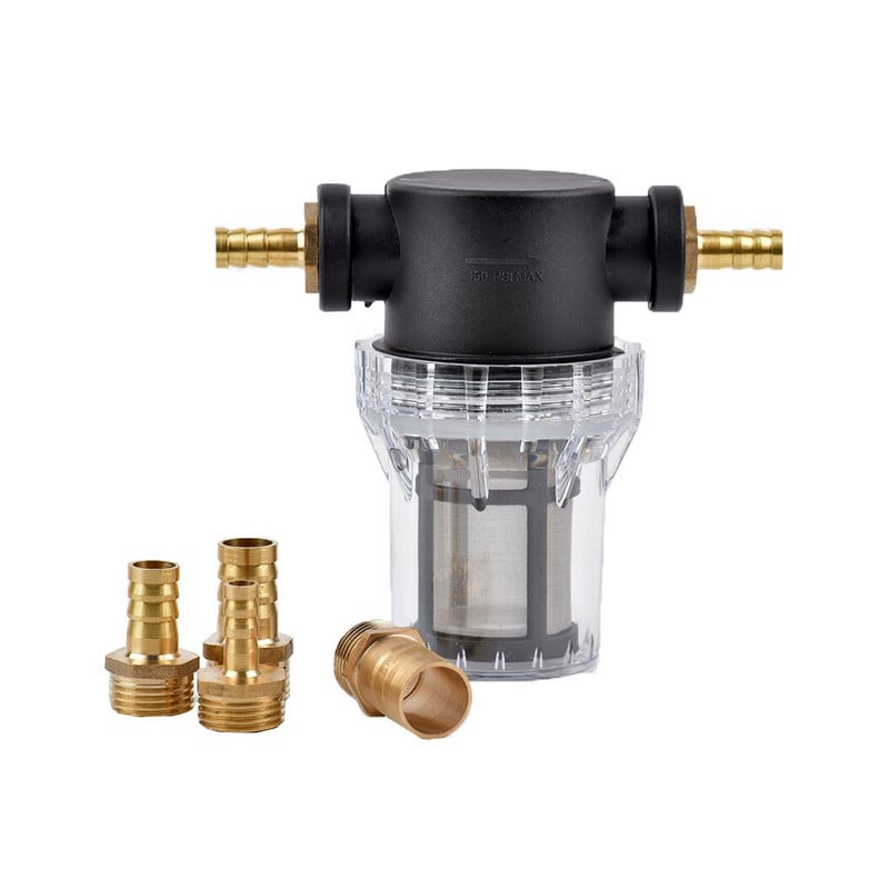 1/2 colio sodo laistymo žarna 80 tinklelio filtras žemės ūkio drėkinimo filtras akvariumo žuvų rezervuaro pagoda varinės jungties vandens siurblio įtempimas