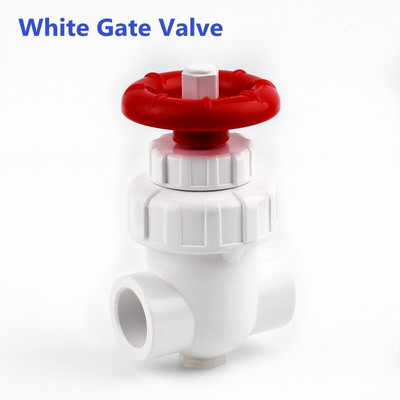 20/25/32/40/50/63mm Aukštos kokybės UPVC sklendė Sodo drėkinimo akvariumo priedai Tikslaus srauto valdymo PVC šliuzo vožtuvas