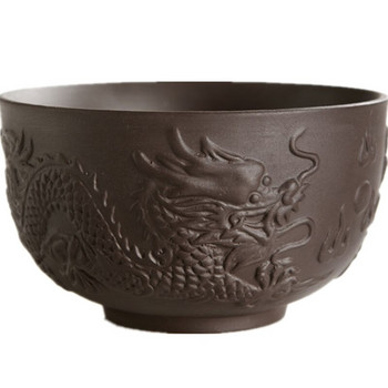 100ml Κινεζικό χειροποίητο Purple Barro Dragon And Phoenix Pu\'er Cup Of Drinkware Αξεσουάρ Kungfu Cup Of Tea