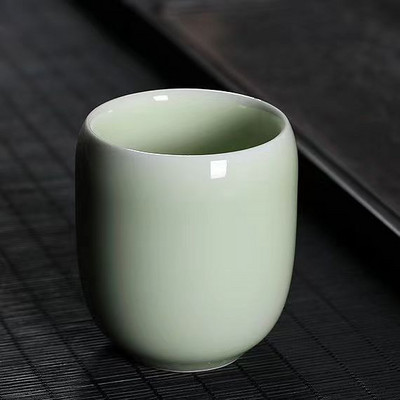 Japán Longquan Celadon teáscsésze Kung Fu teáskészlet kerámia kreatív irodai vizes csésze kézzel készített porcelán teástál ajándék ital