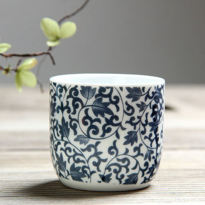 110 ml Jing De Zhen mázas festmény kis kapacitású kerámia teáscsésze porcelán teáscsésze háztartási kínai kung fu csésze teáskészlet kellékek