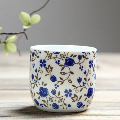 110 ml Jing De Zhen mázas festmény kis kapacitású kerámia teáscsésze porcelán teáscsésze háztartási kínai kung fu csésze teáskészlet kellékek