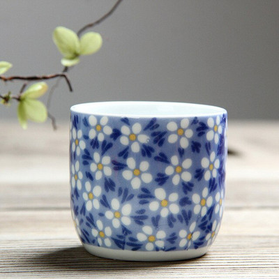 110 ml Jing De Zhen mázas festmény kis kapacitású kerámia teáscsésze porcelán teáscsésze háztartási kínai kung fu csésze teáskészlet kellékek