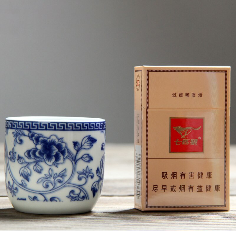 110 ml Jing De Zhen mázas festmény kis kapacitású kerámia teáscsésze porcelán teáscsésze háztartási kínai kung fu csésze teáskészlet kellékek