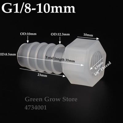 200 buc ~ 5 buc G1/8 G1/4 filet femel articulație directă acvariu rezervor de pește furtun articulații pagoda adaptor pompă de aer conectori de apă de grădină