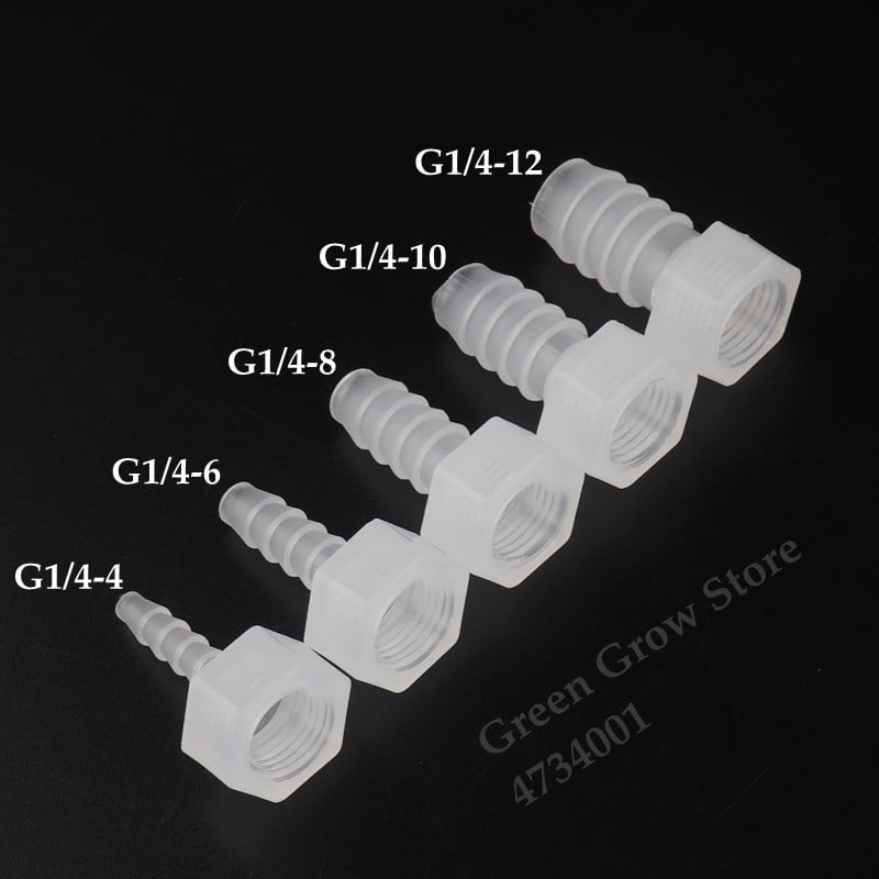 200 buc ~ 5 buc G1/8 G1/4 filet femel articulație directă acvariu rezervor de pește furtun articulații pagoda adaptor pompă de aer conectori de apă de grădină