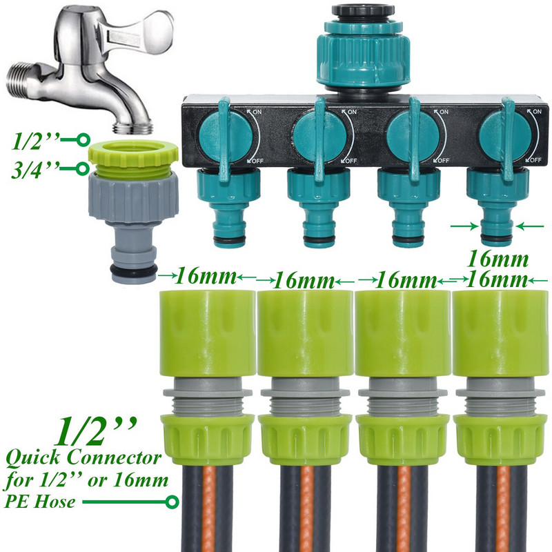 KESLA 20 DB 1/2" adapter dugó gyorscsatlakozó tömlő csőcsatlakozó javítás csepegtető öntözés 1/2" 3/4" mellbimbó szerelvény kerti szerszámok