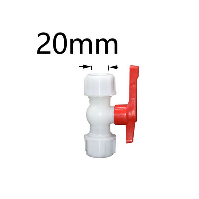 20/25/32/40/50/63mm țeavă de apă cuplare tee supapă cu bilă din plastic 3 căi conector rapid tip T PVC PE conexiune rapidă 1 buc