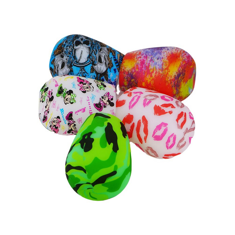 Pahare de vin din silicon, care nu se sparg, fără BPA, cu imprimeu portabil, cu apă în aer liber, pentru călătorii, picnic, piscină, barcă, camping