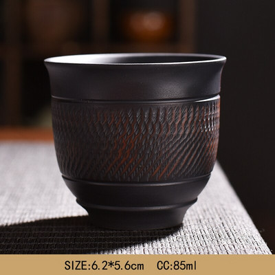 Ceașcă de ceramică violet 140ml Bol de ceai Kung Fu Drink Cup cești de ceai ceramică Retro master cup