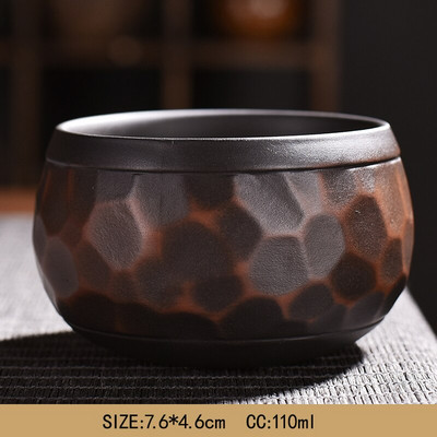 Ceașcă de ceramică violet 140ml Bol de ceai Kung Fu Drink Cup cești de ceai ceramică Retro master cup