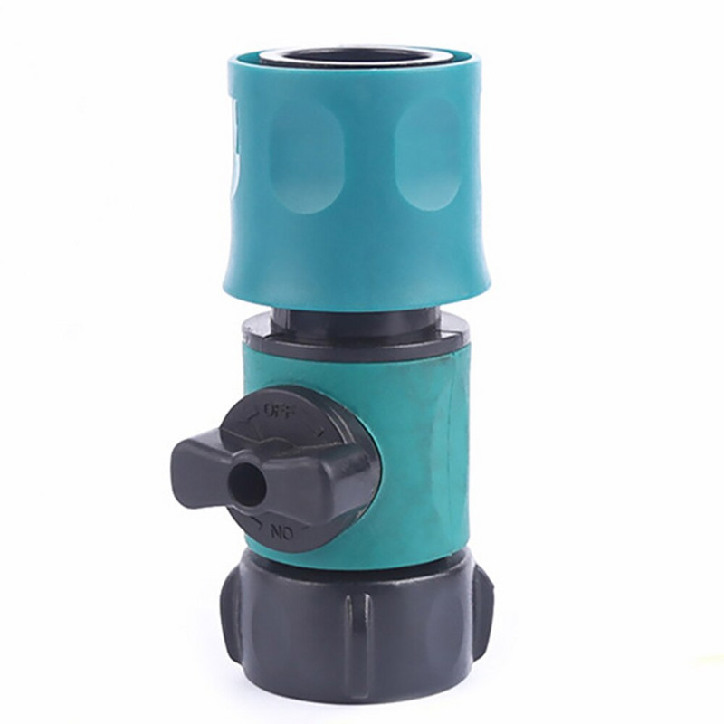 Маркуч за вода Бърз конектор с превключвател Водна тръба Маркуч за поливане на селскостопанска градина Конектор за воден пистолет Аксесоари за напояване