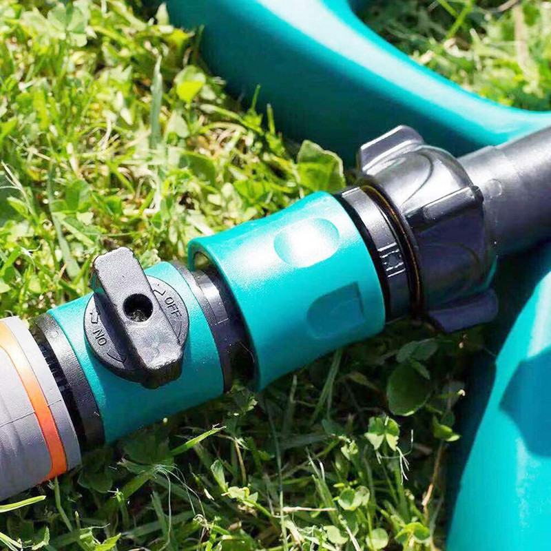 Маркуч за вода Бърз конектор с превключвател Водна тръба Маркуч за поливане на селскостопанска градина Конектор за воден пистолет Аксесоари за напояване