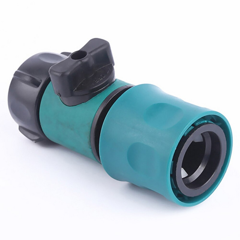 Маркуч за вода Бърз конектор с превключвател Водна тръба Маркуч за поливане на селскостопанска градина Конектор за воден пистолет Аксесоари за напояване
