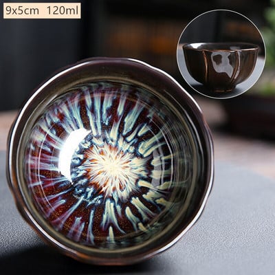 1 бр. Чаена чаша за смяна на керамична пещ в японски стил Домакинска порцеланова чаша за чай Ръчно изработена купа за чай Лична единична чаша комплект за чай Консумативи