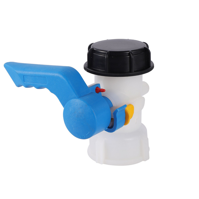 DN40/50/80 drugelio vožtuvas 1000L IBC bako konteinerio adapteris sodas žemės ūkis drėkinimo vandens tiekimo maišytuvas vandens valdiklis