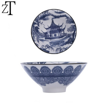 Синьо-бял порцелан, ръчно рисувана голяма чаша за чай Bone China Master Cups Чаша Kung Fu Tea Set Персонализиране на подарък 80 ml