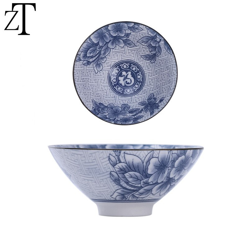 Kék-fehér porcelán, kézzel festett nagy teáscsésze Bone China Mester csészék bögre Kung Fu teáskészlet ajándék testreszabás 80ml