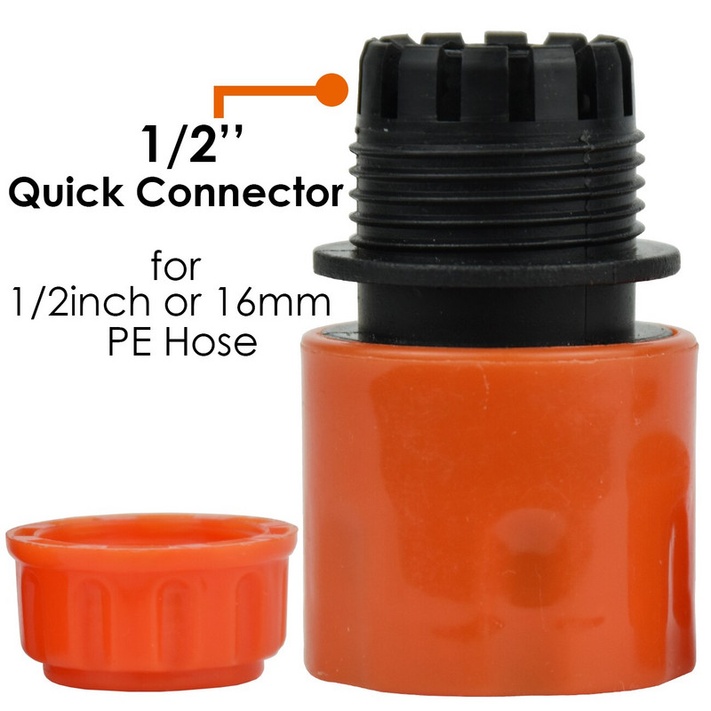 KESLA 10 DB 16 mm-es tömlő gyorscsatlakozó kerti víztömlő cső 1/2 hüvelykes csap adapter javítás hosszabbító szerelvény öntöző üvegház