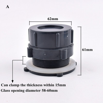 1 db akváriumi akvárium leeresztő csatlakozója vízszint dugasz bemeneti kimenet csatlakozók végsapka kerti öntözővíz tartály cső adapter