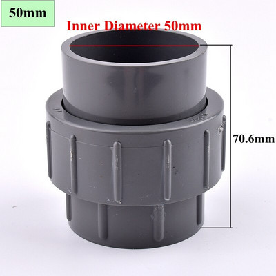 1 ~ 20 vnt 20 ~ 110 mm PVC vamzdžių jungties jungtis sodo drėkinimo akvariumo žuvų rezervuaro vamzdžio laistymo adapterio jungiamosios detalės