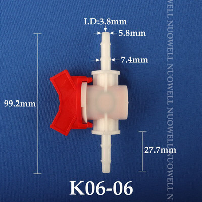 50~1db 4~32mm egyenlő átmérőjű műanyag golyóscsap csepegtető öntözőcső kapcsoló akváriumi légszivattyú tömlőcsatlakozó POM szelep