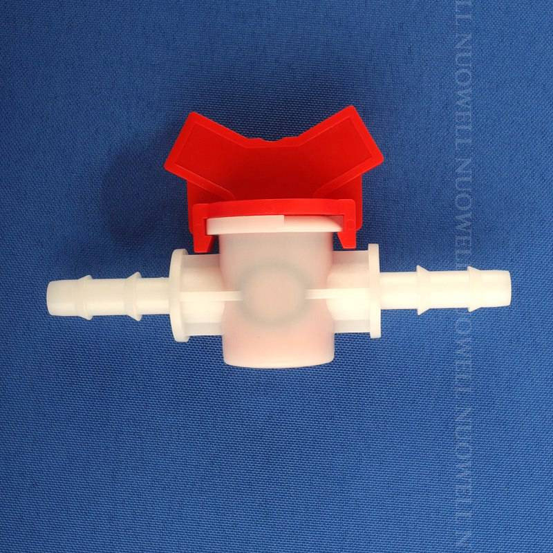 50~1db 4~32mm egyenlő átmérőjű műanyag golyóscsap csepegtető öntözőcső kapcsoló akváriumi légszivattyú tömlőcsatlakozó POM szelep