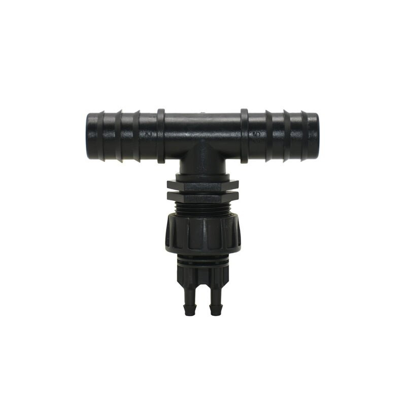 Kerti tömlő 1/2" 3/4" 1" - 1/4" 2 utas póló csatlakozó szűkítő vízelosztó 16mm 20mm 25mm - 4/7 tömlő vízcsatlakozó 1db