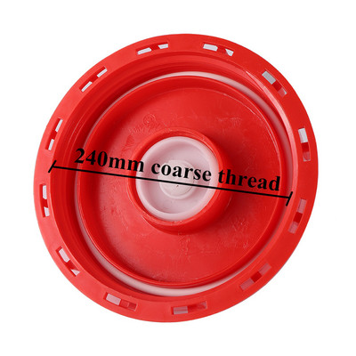 IBC paagi kaas tonni tünni kaas S60 100 mm 163 mm 240 mm jämeda keermega veepaagi õhutuskaas topelt auk 1000 l paagi tolmukindel kaas