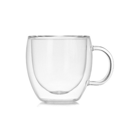 Чаши от високо боросиликатно стъкло Топлоустойчиво прозрачно стъкло Чаша за вода Изолирани чаши за кафе Двойно стъкло за вода Чаша за кафе