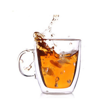 Чаши от високо боросиликатно стъкло Топлоустойчиво прозрачно стъкло Чаша за вода Изолирани чаши за кафе Двойно стъкло за вода Чаша за кафе