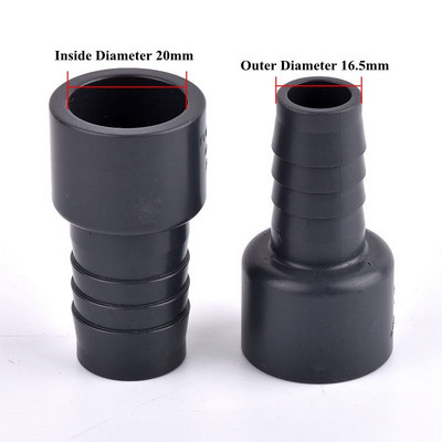 OD 12,5-26mm tömlő Pagoda csatlakozó Változtatható átmérőjű Pagoda Akvárium Kerti Öntözés Öntözés PVC 20-25mm Vízcső Adapter