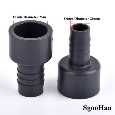 OD 12,5-26mm tömlő Pagoda csatlakozó Változtatható átmérőjű Pagoda Akvárium Kerti Öntözés Öntözés PVC 20-25mm Vízcső Adapter