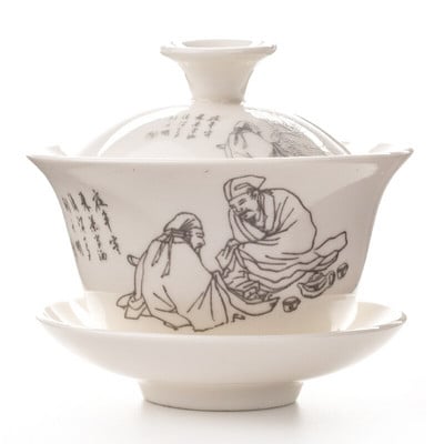 Ceai de ceai Gaiwan Ceainic Ceainic Ceainic Kungfu Traditional Chinezesc Ceai Ceai Ceramic Ceas Ceai Sancai Porţelan Seturi de Ceai de Ceai D002