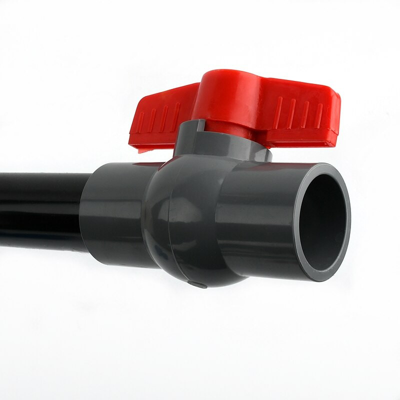 20 25 32 40 50 63mm robinet cu bilă din PVC gri Grădină Agricultura Fitinguri pentru irigare Acvariu Conectori țevi de apă Comutator Supapă cu bilă