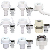 1/2'' 3/4'' x 13 mm 16 mm 1/2'' kerti gyorscsatlakozó mosógép csap tömlő csatlakozó adapter öntözés öntözés illesztés
