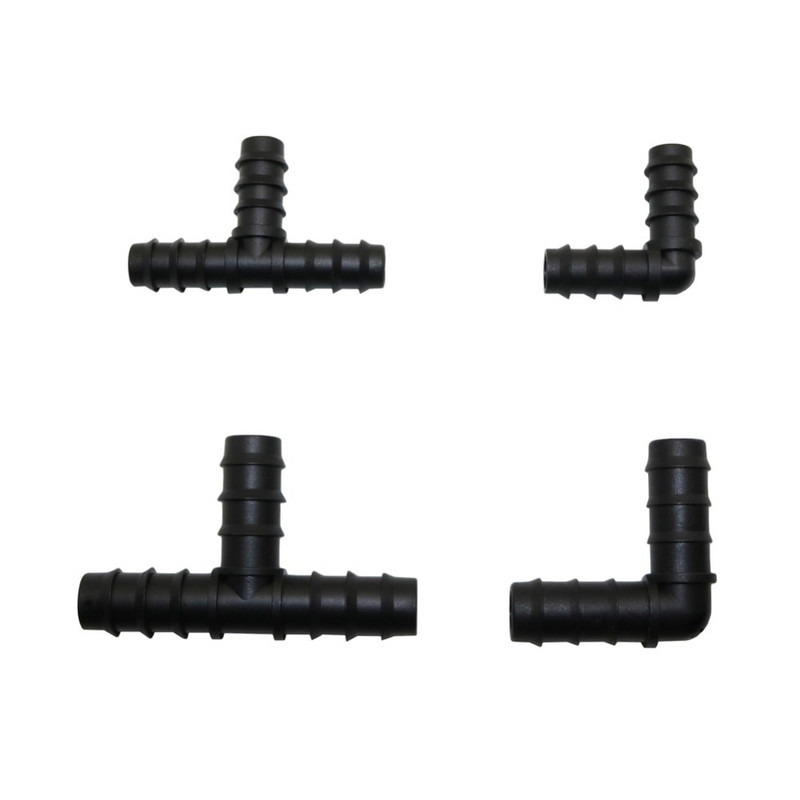 DN16 DN20 Szöges csatlakozások PE csőcsatlakozók Kerti öntöző tömlő adapter Mezőgazdaság Vízcső szerelvények 10 db