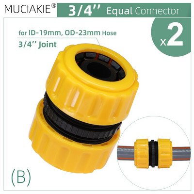 MUCIAKIE kerti tömlő gyorscsatlakozó 1/2'' 3/4'' 1'' 1,2'' Javító csatlakozó adapter öntözés öntözőcsövek csatlakozási csőszerelvény