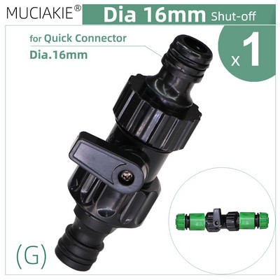 MUCIAKIE kerti tömlő gyorscsatlakozó 1/2'' 3/4'' 1'' 1,2'' Javító csatlakozó adapter öntözés öntözőcsövek csatlakozási csőszerelvény