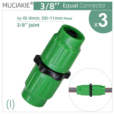 MUCIAKIE kerti tömlő gyorscsatlakozó 1/2'' 3/4'' 1'' 1,2'' Javító csatlakozó adapter öntözés öntözőcsövek csatlakozási csőszerelvény