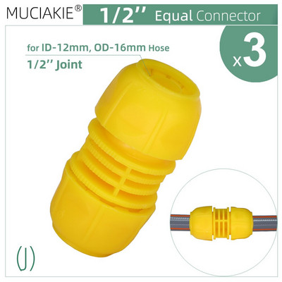 MUCIAKIE kerti tömlő gyorscsatlakozó 1/2'' 3/4'' 1'' 1,2'' Javító csatlakozó adapter öntözés öntözőcsövek csatlakozási csőszerelvény