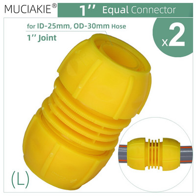MUCIAKIE kerti tömlő gyorscsatlakozó 1/2'' 3/4'' 1'' 1,2'' Javító csatlakozó adapter öntözés öntözőcsövek csatlakozási csőszerelvény