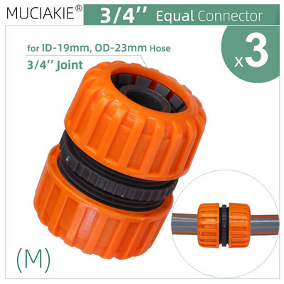 MUCIAKIE kerti tömlő gyorscsatlakozó 1/2'' 3/4'' 1'' 1,2'' Javító csatlakozó adapter öntözés öntözőcsövek csatlakozási csőszerelvény