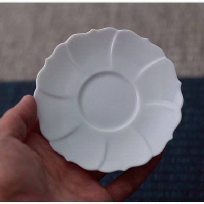 Jingdezhen magas testű napraforgó csésze manuális fehér porcelán minta teáscsésze teáscsésze kínai teáskészlet