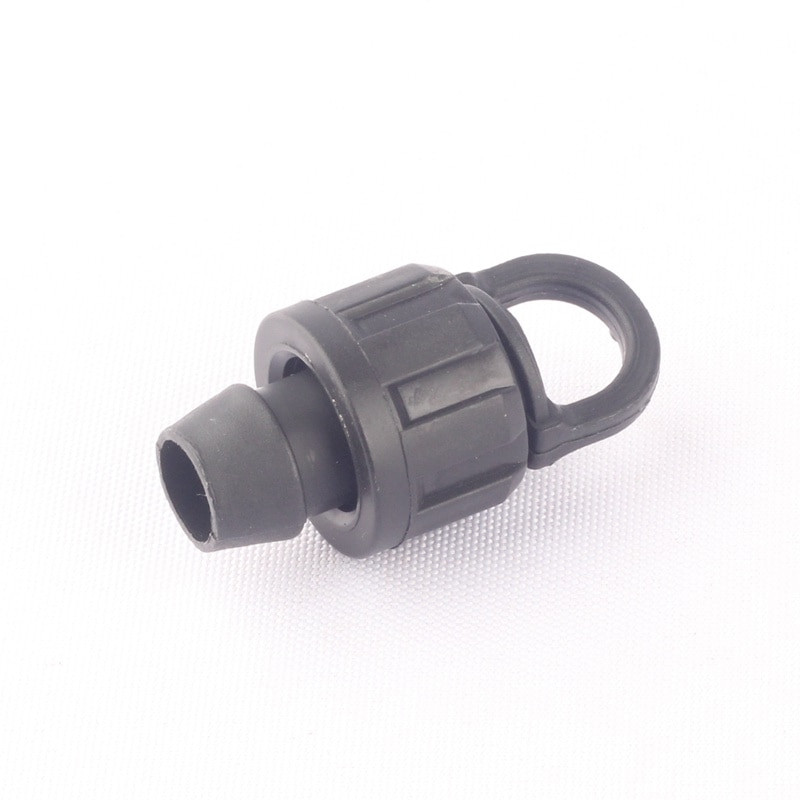 5db 16 mm-es LDPE csőcsatlakozók Mikro öntözőtömlő vízszelep menettel lezárt T-csatlakozó csővég dugó Kerti vízcsatlakozó