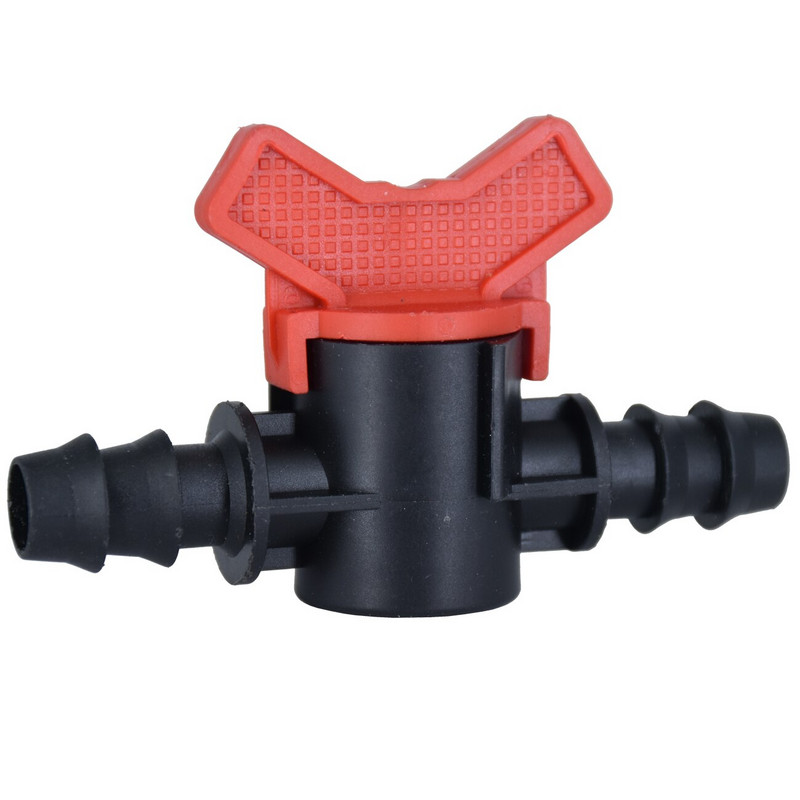 KESLA 6 buc. cuplaj dublu cu barb 16 mm supapă de comutare pentru furtun de tuburi de 1/2 inchi Kit sistem de irigare prin picurare pentru gazon pentru seră