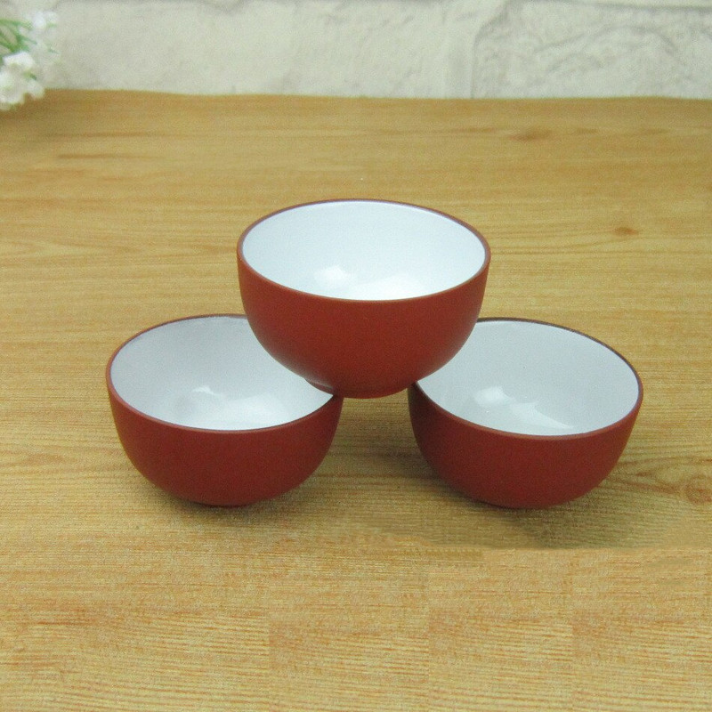 Ofertă fierbinte 6 buc Set de ceai din argilă mov Capacitate 55 ml Cești de ceai Cești ceramice Kung Fu Porțelan de înaltă calitate Ambalat Cadou Seif