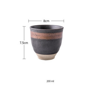 ANTOWALL Japán aláfestett, kézzel festett teáscsésze kerámia teás csésze 150 ml Étterem Háztartási Retro boros kávéscsésze